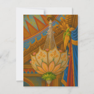 Carte Postale Lotus Light - Pavilion Royal Chandelier Imprimer