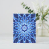 Carte Postale Lotus Mandala (Debout devant)