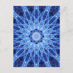 Carte Postale Lotus Mandala