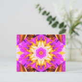 CARTE POSTALE LOTUS PEINTS 1 (Debout devant)