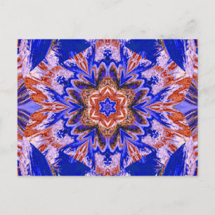 CARTE POSTALE LOTUS PEINTS 18