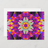 CARTE POSTALE LOTUS PEINTS 30 (Devant / Derrière)