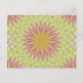 Carte Postale Lotus rose (Devant)