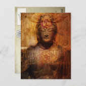 Carte postale Lotus Sutra (Devant / Derrière)