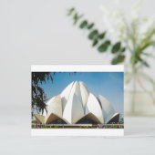 Carte Postale Lotus Temple (Debout devant)