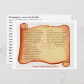 Carte Postale Louange # 125 (Devant / Derrière)