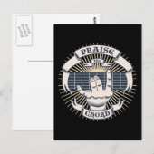 Carte Postale Louange la corde (Devant / Derrière)