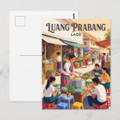 Carte Postale Louangprabang Laos (Devant / Derrière)