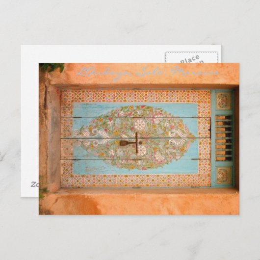 Carte postale L'Oudaya (Devant / Derrière)