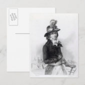 Carte Postale Louis Antoine de Saint-Just (Devant / Derrière)