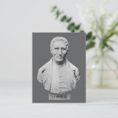 Carte Postale Louis Braille Portrait Bust (Debout devant)