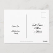 Carte Postale Louis Braille Portrait Bust (Dos)