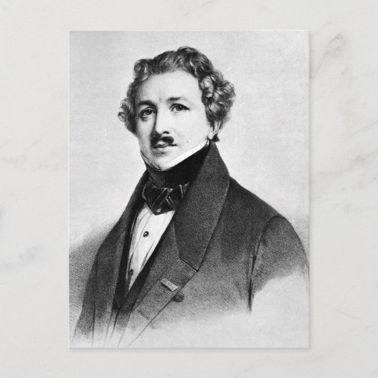 Carte Postale Louis Jacques Mande Daguerre (Devant)