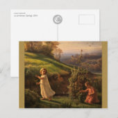 Carte Postale Louis Janmot Poème de l'âme Printemps CC0771 (Devant / Derrière)