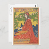 Carte Postale Louis John Rhead - Le Quartier Latin (Devant / Derrière)