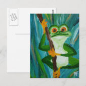 Carte Postale Louis la grenouille (Devant / Derrière)