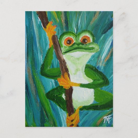Carte Postale Louis la grenouille (Devant)