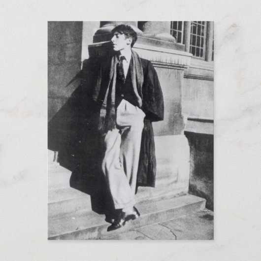 Carte Postale Louis MacNeice pendant son séjour à Oxford (Devant)