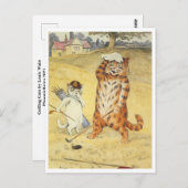 Carte Postale Louis Wain (Devant / Derrière)