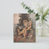 Carte Postale Louis Wain Noël en Catalogne (Debout devant)