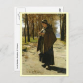 Carte Postale Louis Welden Hawkins, Un Paysan (Devant / Derrière)