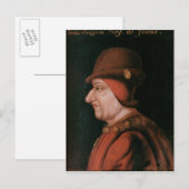Carte Postale Louis XI (Devant / Derrière)