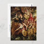 Carte Postale Louis XIII entre en âge par Peter Paul Rubens Post (Devant / Derrière)
