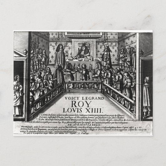 Carte Postale Louis XIV (Devant)