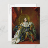 Carte Postale Louis XV 1723 (Devant / Derrière)