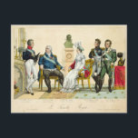 Carte Postale Louis XVIII et sa famille<br><div class="desc">Louis XVIII (1755-1826) de l'Ecole française et sa famille situés au Musée de la Ville de Paris,  Musée Carnavalet,  Paris,  France. Le Louis XVIII (1755-1826) et sa famille ont été créés vers le 19ème siècle.</div>