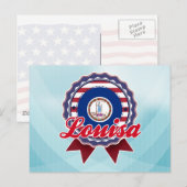 Carte Postale Louisa, VA (Devant / Derrière)