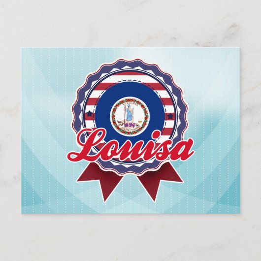 Carte Postale Louisa, VA (Devant)