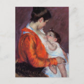 Carte Postale Louise Nuring Son Enfant | Mary Cassatt (Devant)