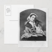 Carte Postale Louise Tardieu d'Esclavelles (Devant / Derrière)