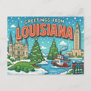 Carte postale LOUISIANA