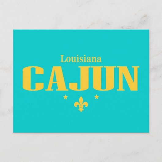 Carte Postale Louisiana Cajun (Devant)
