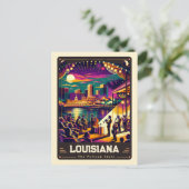Carte Postale Louisiana | Esprit patriotique Vintage (Debout devant)