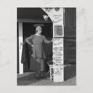 Carte Postale Louisiana Fortune Teller, 1938