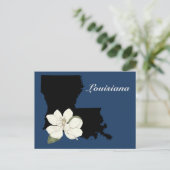 Carte Postale Louisiana Silhouette (Debout devant)