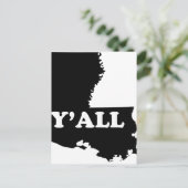 Carte Postale Louisiana Yall (Debout devant)