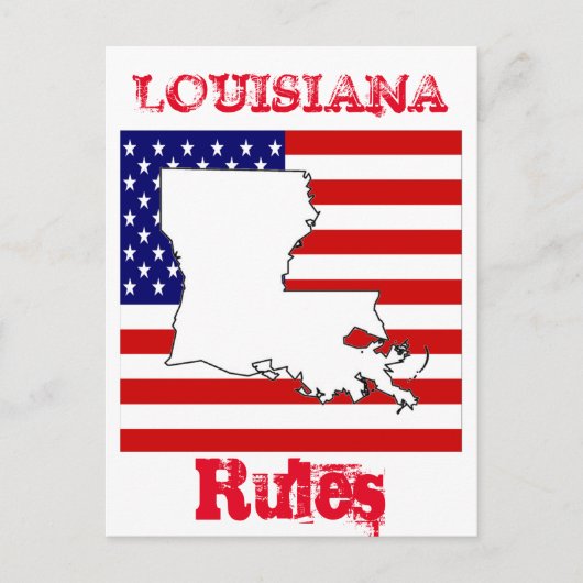 Carte Postale Louisiane (Devant)