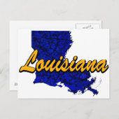 Carte Postale Louisiane (Devant / Derrière)