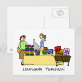 Carte postale Louisiane (Devant / Derrière)