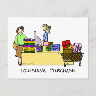 Carte postale Louisiane