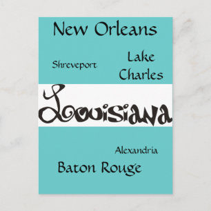 Carte Postale Louisiane