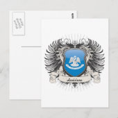 Carte Postale Louisiane Crest (Devant / Derrière)