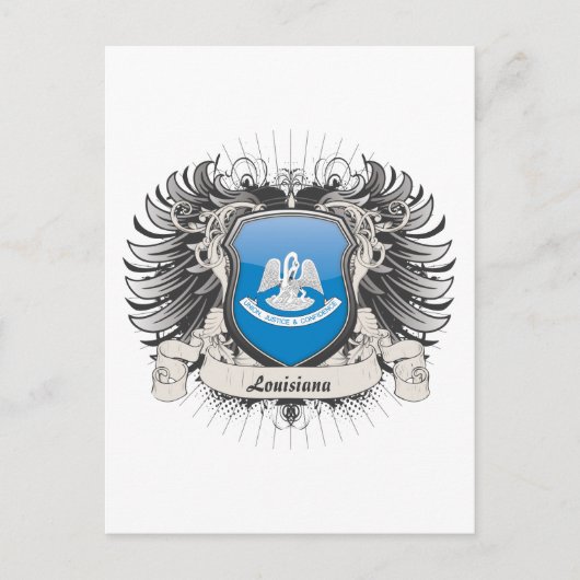 Carte Postale Louisiane Crest (Devant)