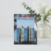 Carte Postale Louisiane L'État du Pélican (Debout devant)