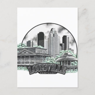 Carte Postale Louisville City Kentucky USA