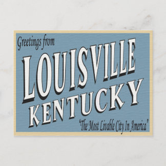 Carte postale Louisville Kentucky